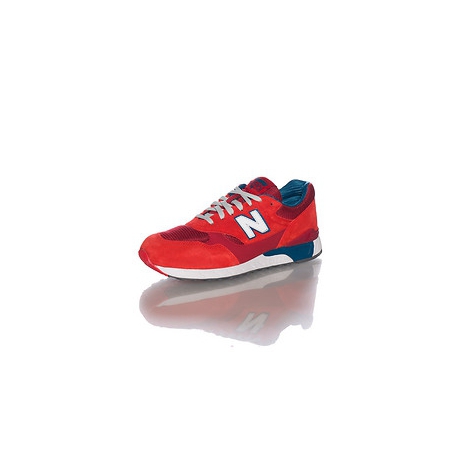 Chaussures New Balance 496 Homme ROUGE