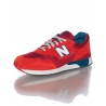 Chaussures New Balance 496 Homme ROUGE