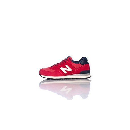 Chaussures New Balance 574 Homme Rouge