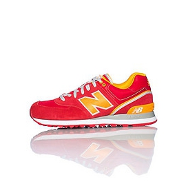 Chaussures New Balance 574 Homme Rouge
