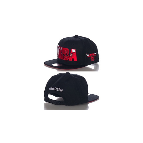 MITCHELL AND NESS CHICAGO BULLS NBA SNAPBACK CASQUETTE